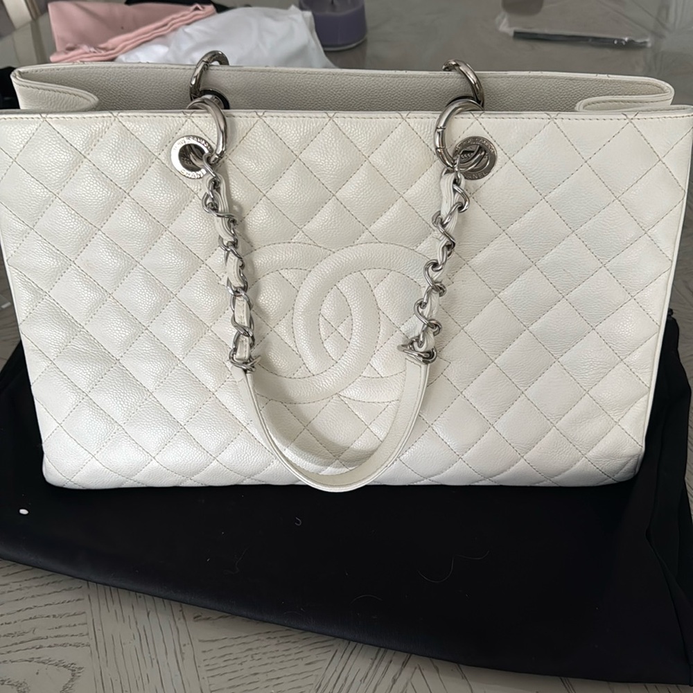 Chanel large shopping bag